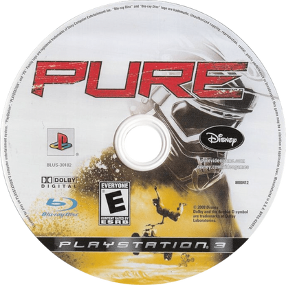 Pure disc for PlayStation 3 PS3 video game