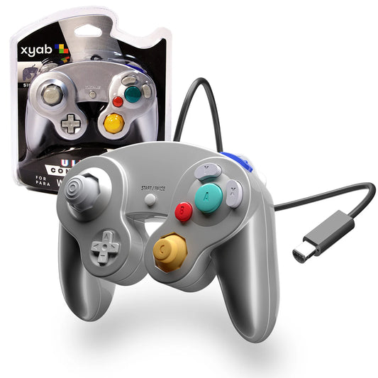 Wired Controller for GameCube/Wii [Silver] Gamecube/Wii gaming accessory