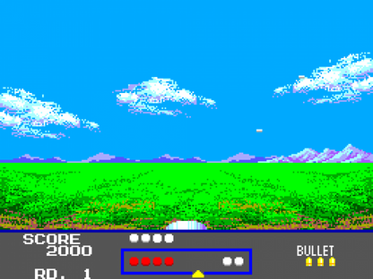 Marksman Shooting and Trap Shooting – Sega Master System (SMS) gameplay for light gun shooting video game