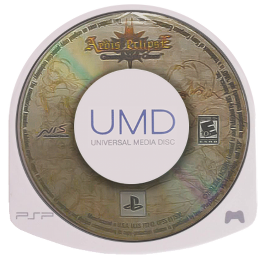 Aedis Eclipse: Generation of Chaos retro PSP video game Aedis Eclipse Generation of Chaos tactical RPG fantasy strategy turn based combat anime style role playing game handheld console release UMD