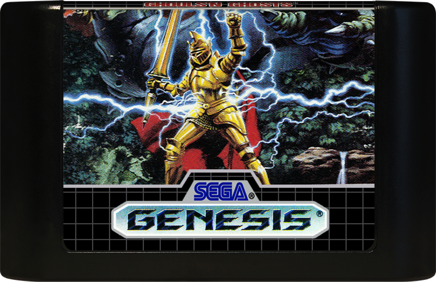 Ghouls 'N Ghosts cartidge for Sega Genesis (GEN) video game