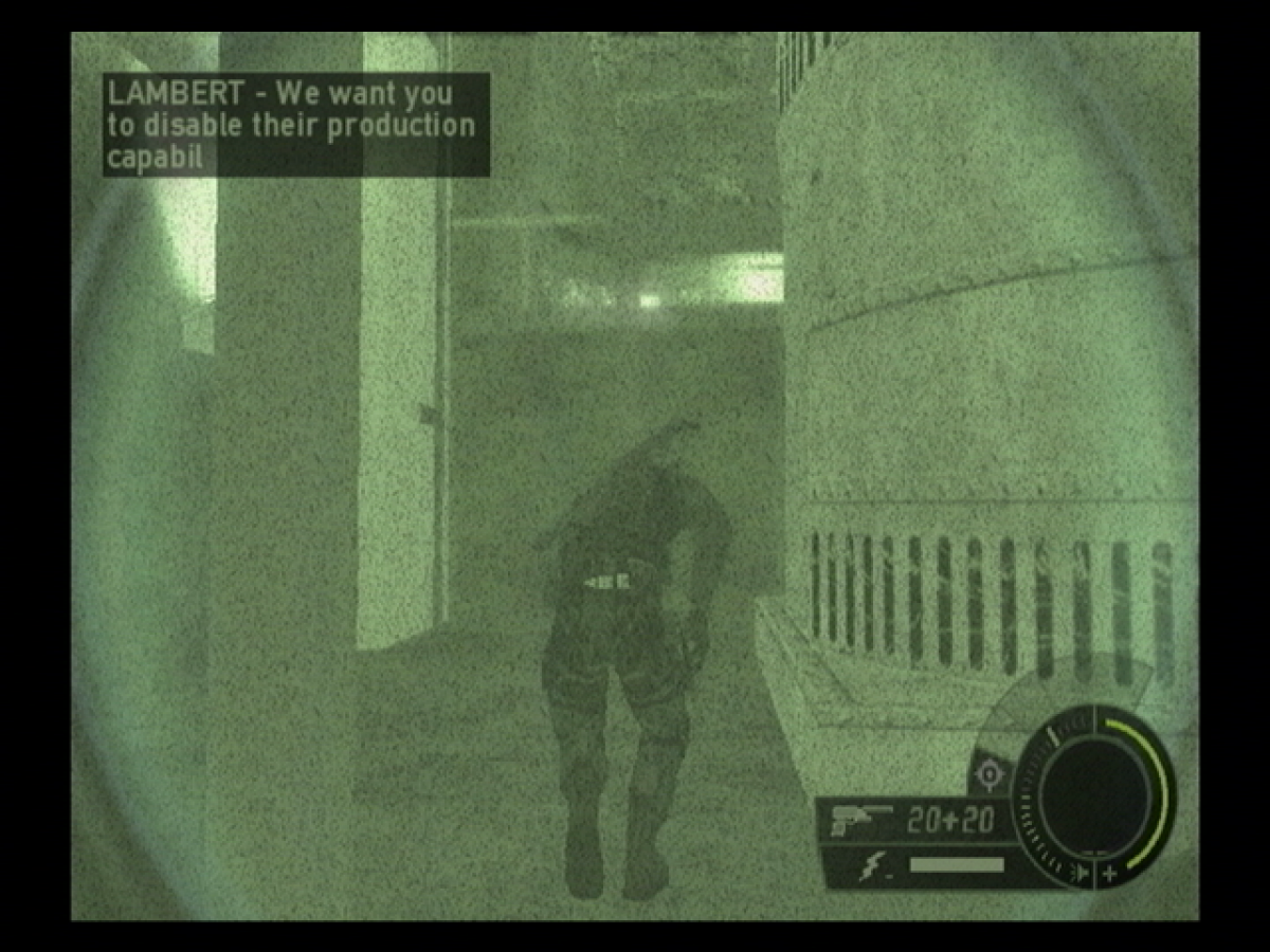 Tom Clancys Splinter Cell Double Agent PlayStation 2 retro video game stealth action gameplay (2006)