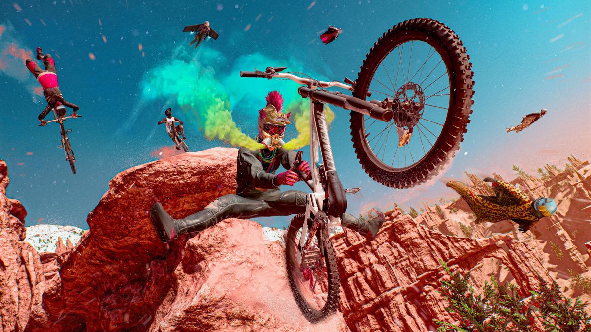 Riders Republic gameplay for PlayStation 5 (PS5) extreme sports racing video game
