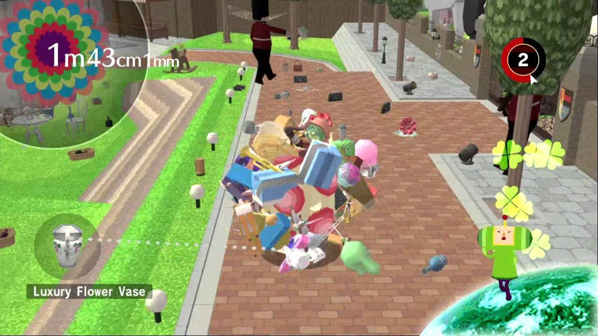 Beautiful Katamari Xbox 360 game featuring quirky puzzle-action gameplay, rolling collectible mechanics, and colorful, whimsical worlds gameplay