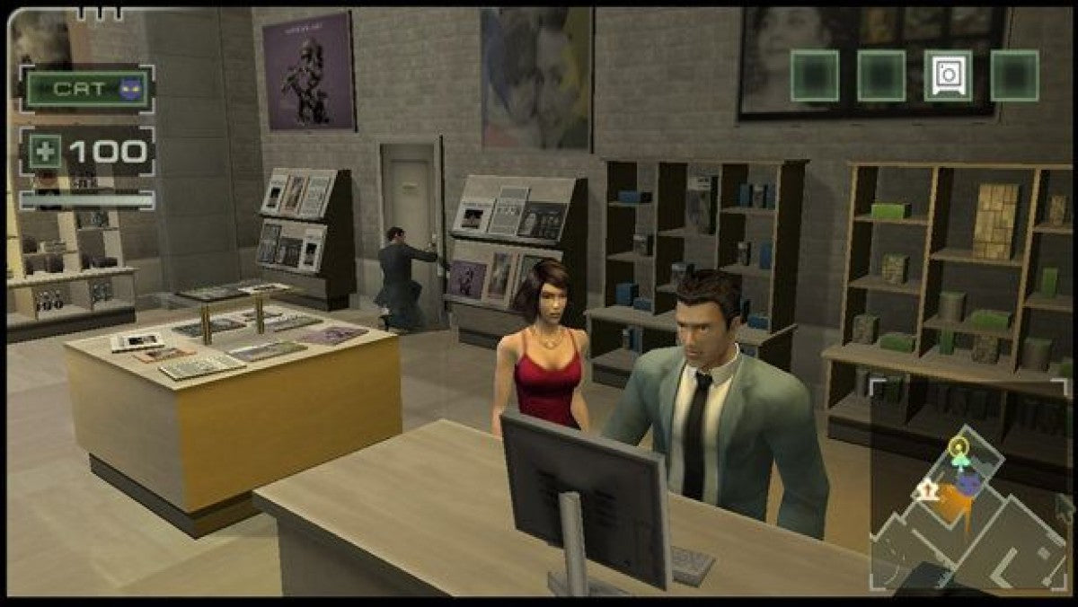 The Plan – PlayStation 2 (PS2) video game gameplay, stealth action.