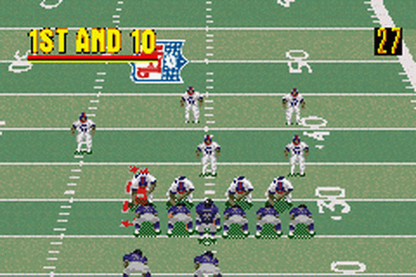 Madden NFL 2002 gameplay for Game Boy Advance (GBA) video game