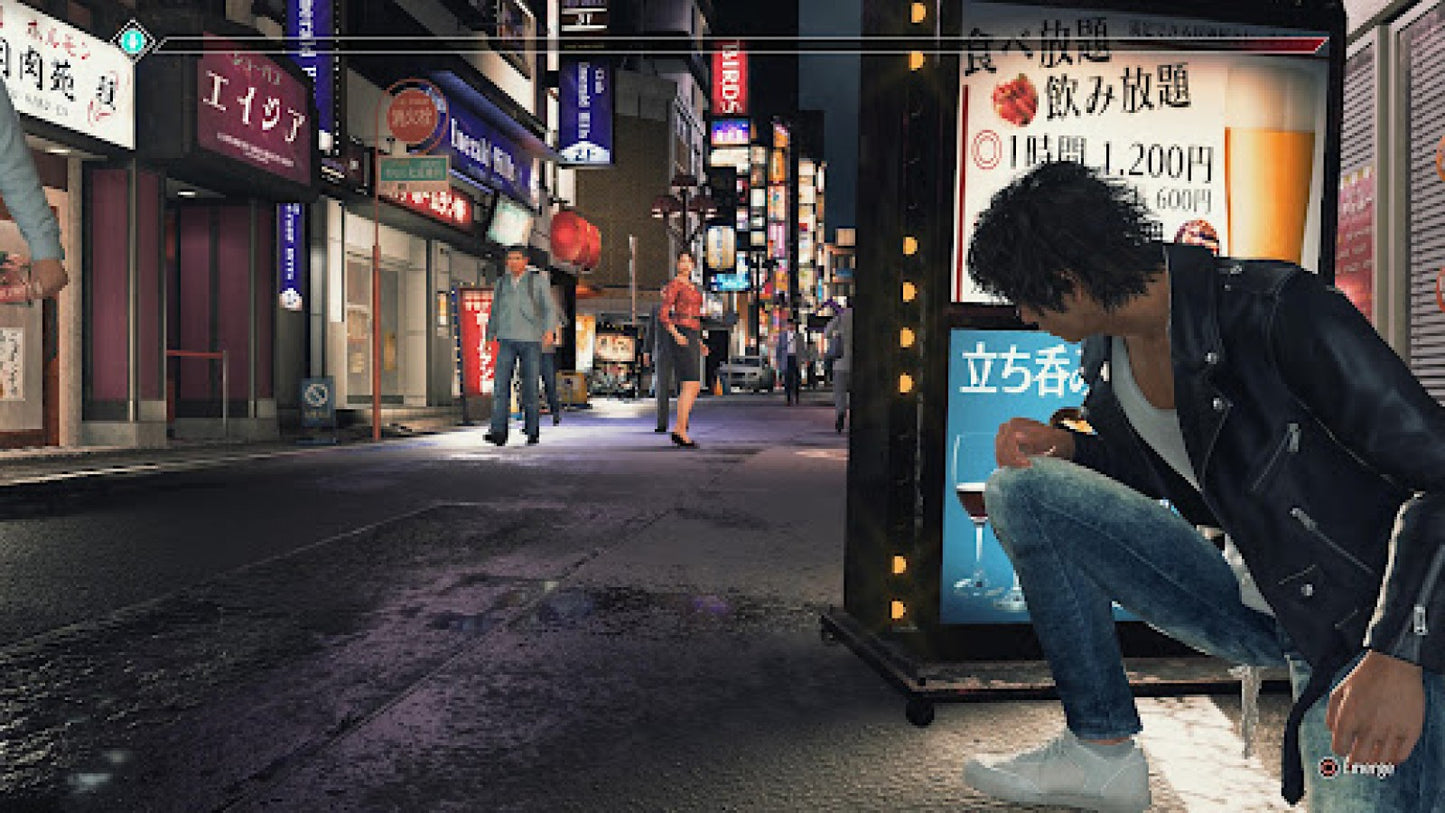 Judgment for PlayStation 4 action adventure detective game set in Kamurocho featuring crime investigation brawler combat side cases open world gameplay gameplay 