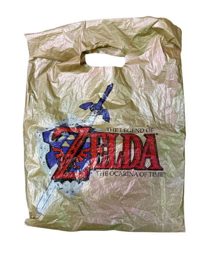 The Legend of Zelda Ocarina of Time Collector's Edition Nintendo 64 N64 for action adventure video game fans featuring epic fantasy exploration real time sword combat challenging dungeons memorable puzzles iconic Zelda storyline time travel gameplay classic Nintendo adventure collectible gaming appeal pre order bonus bag