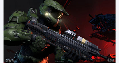 Halo Infinite for Xbox Series X, gameplay for a first-person shooter sci-fi video game