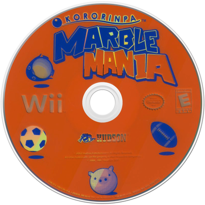 Kororinpa Marble Mania – Nintendo Wii (Wii) physics puzzle platformer video game disc