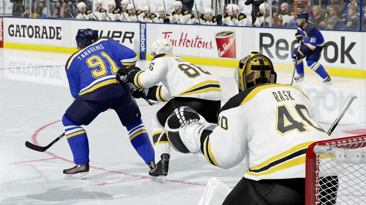 NHL 17 gameplay for Xbox One (XONE) sports hockey video game