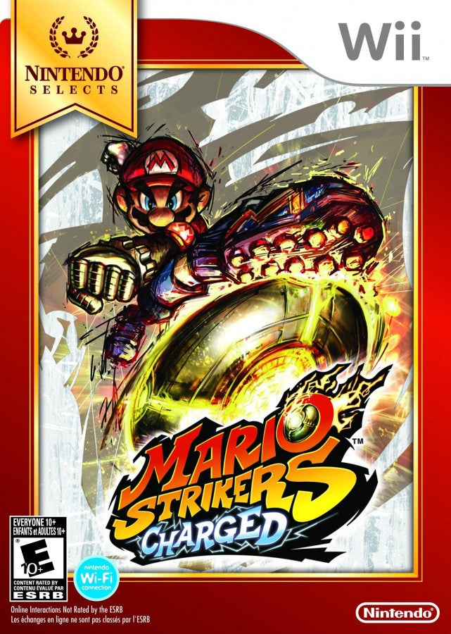 Mario Strikers: Charged [Nintendo Selects] cover art for Nintendo Wii (Wii) video game
