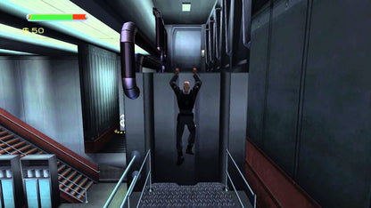 Minority Report Everybody Runs for GameCube featuring action adventure gameplay based on the sci fi film gameplay screenshot