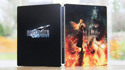 Final Fantasy VII Remake [Steelbook & Game Only] – PlayStation 4 (PS4) video game cover image, JRPG by Square Enix