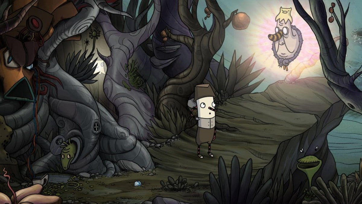 The Inner World: The Last Wind Monk – Xbox One (XONE) gameplay for point-and-click adventure video game