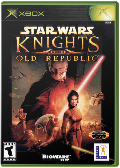 Star Wars: Knights of the Old Republic – Xbox (XBOX) cover art for video game for XBOX