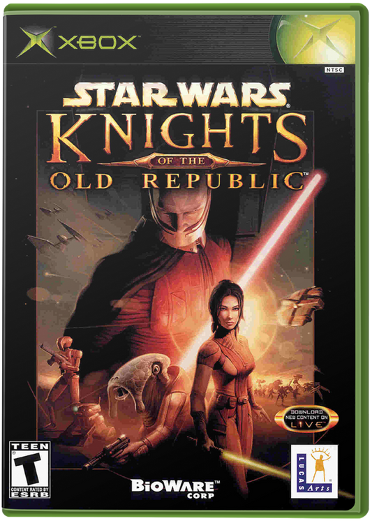 Star Wars: Knights of the Old Republic – Xbox (XBOX) cover art for video game for XBOX