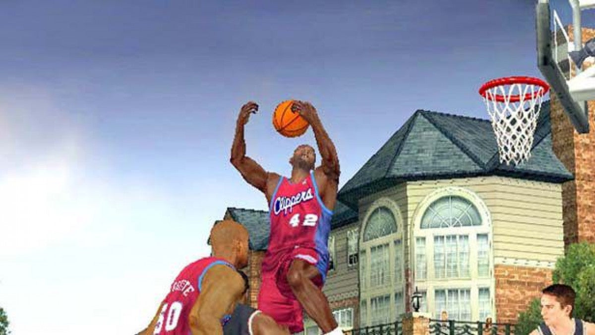 NBA Ballers Phenom – PlayStation 2 (PS2) basketball sports video game gameplay
