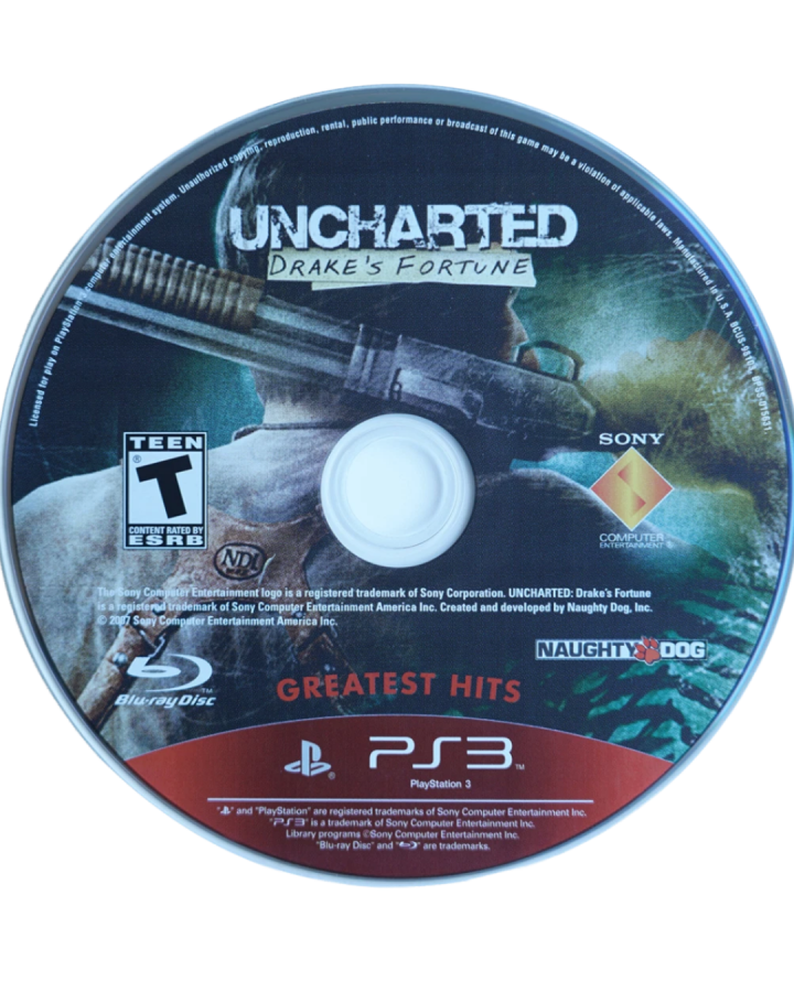Uncharted Dual Pack PlayStation 3 PS3 for retro video game enthusiasts featuring action adventure gameplay cinematic treasure hunting thrilling platforming exploration third person combat puzzle solving epic storytelling including two classic Uncharted adventures and collectible gaming appeal disc 