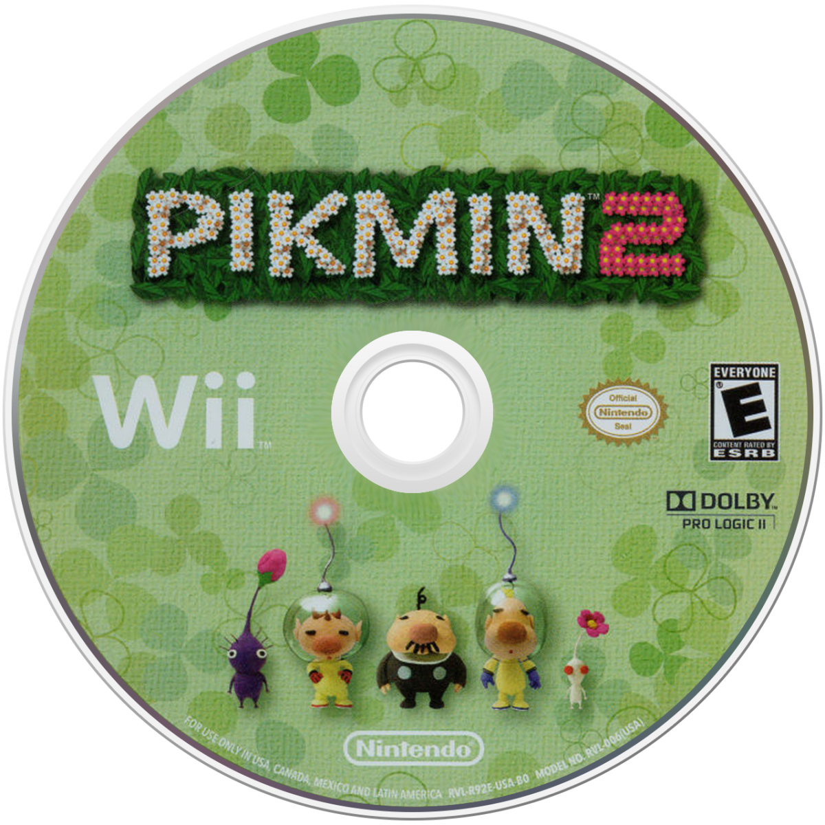 Pikmin 2 [Nintendo Selects] – Nintendo Wii (Wii) real-time strategy puzzle adventure video game disc