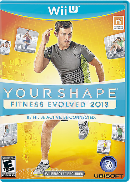 Your Shape Fitness Evolved 2013 cover art for Nintendo Wii U (WiiU) video game
