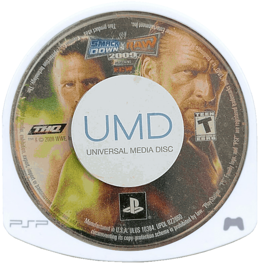 WWE SmackDown vs. Raw 2009 – UMD for PlayStation Portable (PSP) professional wrestling fighting game
