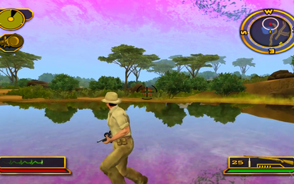 Cabela’s African Safari for PlayStation 2 with hunting simulation and wildlife adventure theme gameplay