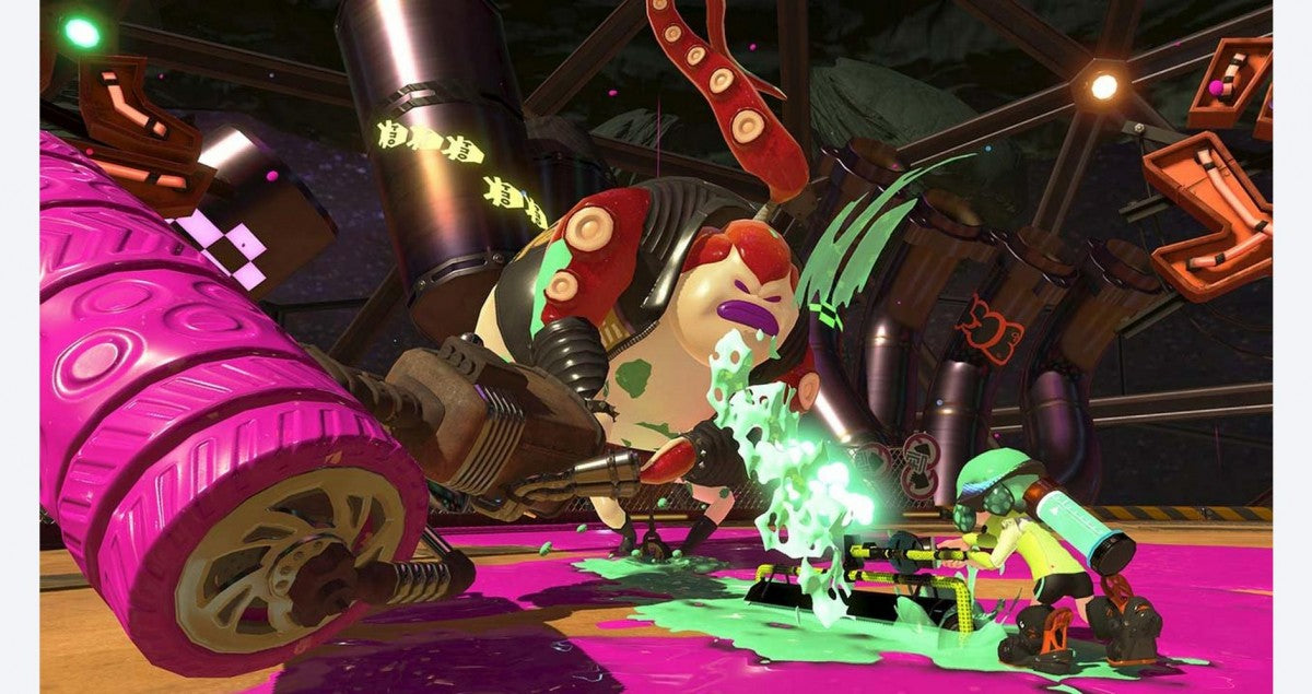 Splatoon 2 gameplay image for Nintendo Switch (NS) video game