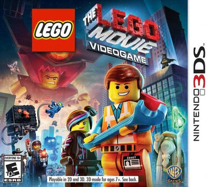 The LEGO Movie Videogame cover art for Nintendo 3DS (3DS) action adventure video game