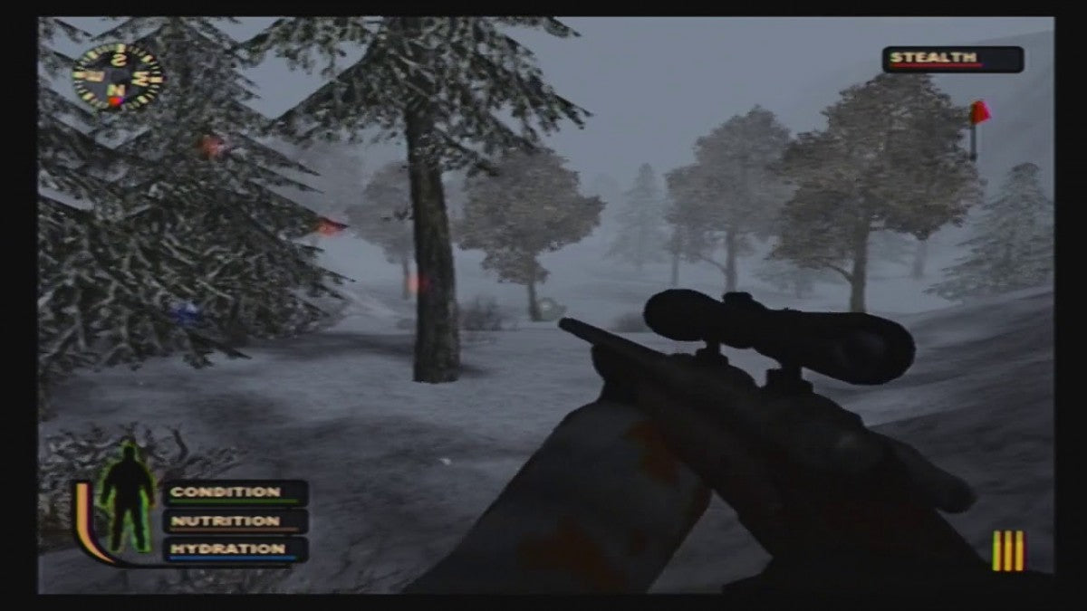 Cabela’s Deer Hunt 2004 for PlayStation 2 with deer hunting and outdoor simulation theme gameplay 