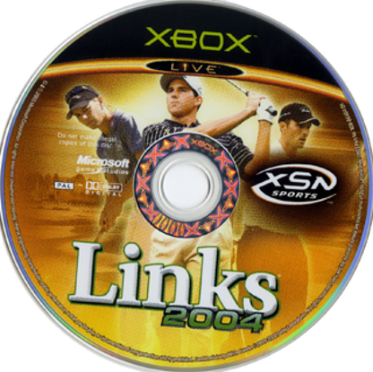 Links 2004 disc for Xbox (XBOX) video game