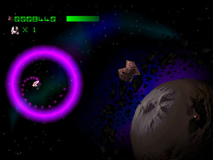 Asteroids PlayStation PS1 for arcade shooter video game fans featuring classic asteroid blasting gameplay fast paced spaceship combat rotating controls challenging enemy waves high score competition updated PlayStation graphics retro arcade action collectible gaming appeal gameplay