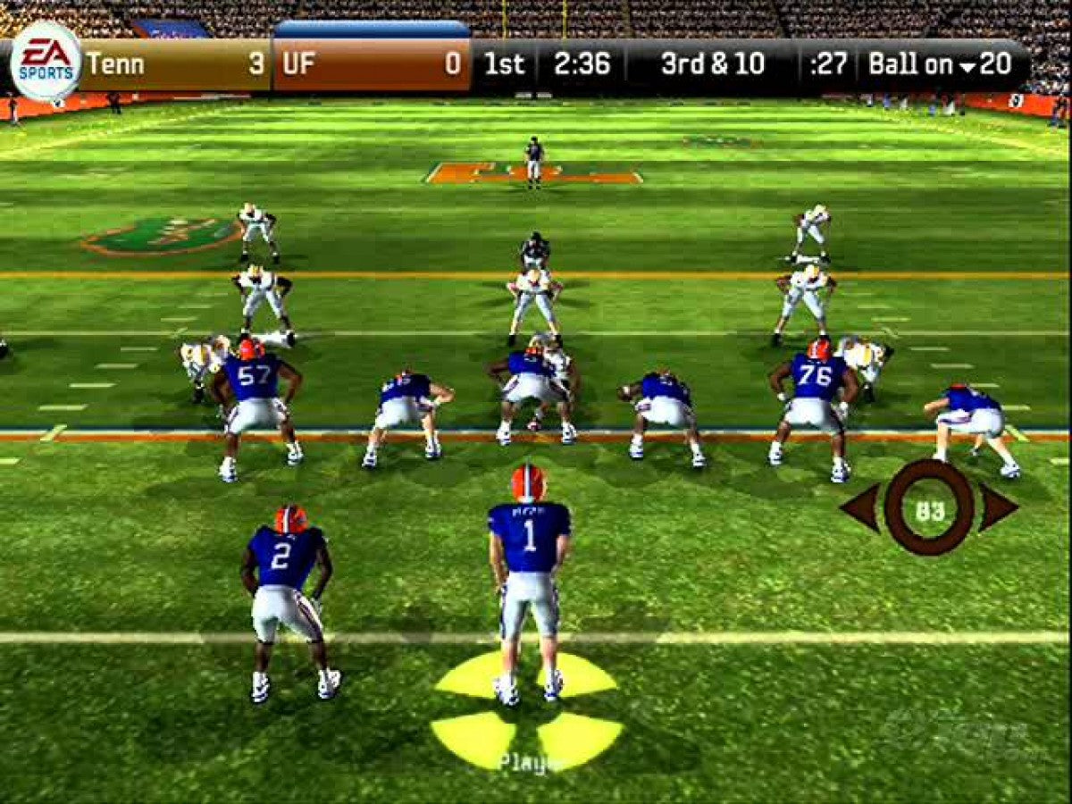 NCAA Football 10 – PlayStation 2 (PS2) college football sports video game gameplay
