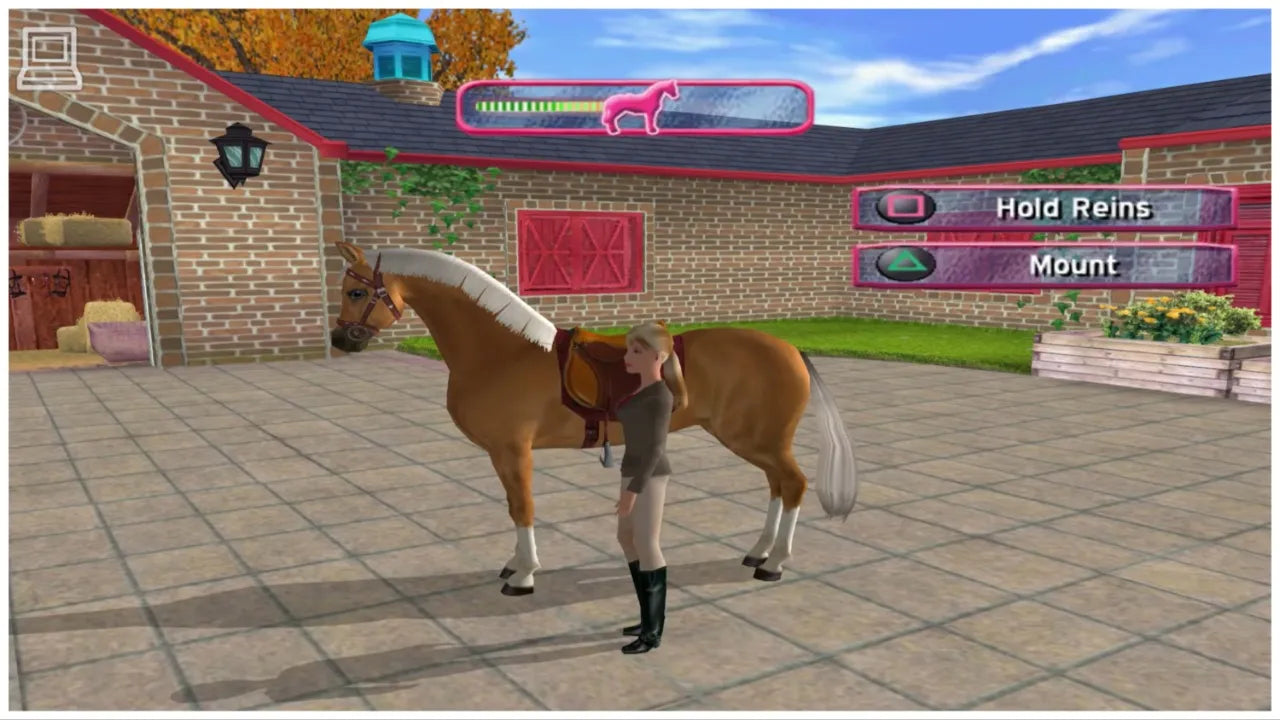 Barbie’s Horse Adventure: Wild Horse Rescue for PlayStation 2 with horseback riding and animal rescue theme gameplay