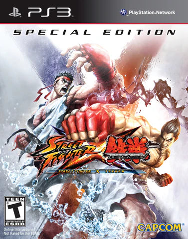 Street Fighter X Tekken [Special Edition] cover art for PlayStation 3 (PS3) video game