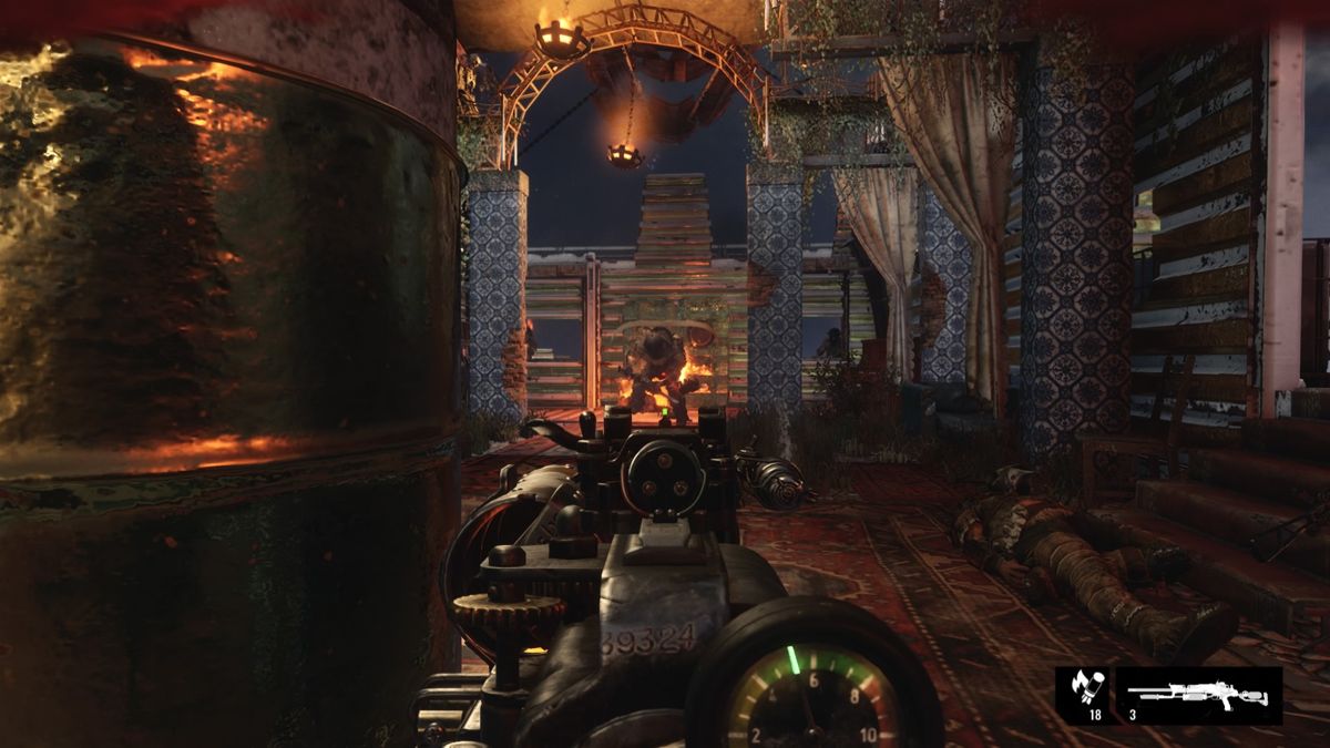 Metro Exodus [PAL Import] gameplay for PlayStation 4 video game. 