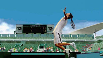 Top Spin – PlayStation 2 (PS2) video game gameplay, tennis sports simulation.
