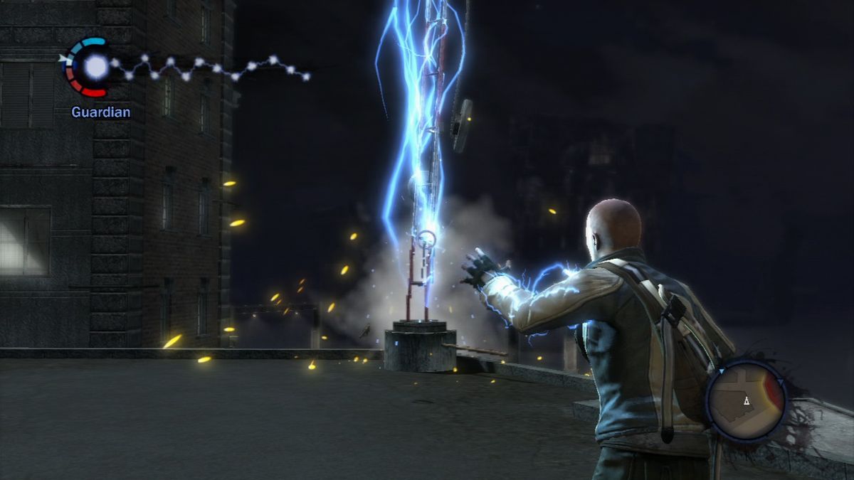 Infamous gameplay for PlayStation 3 (PS3) video game