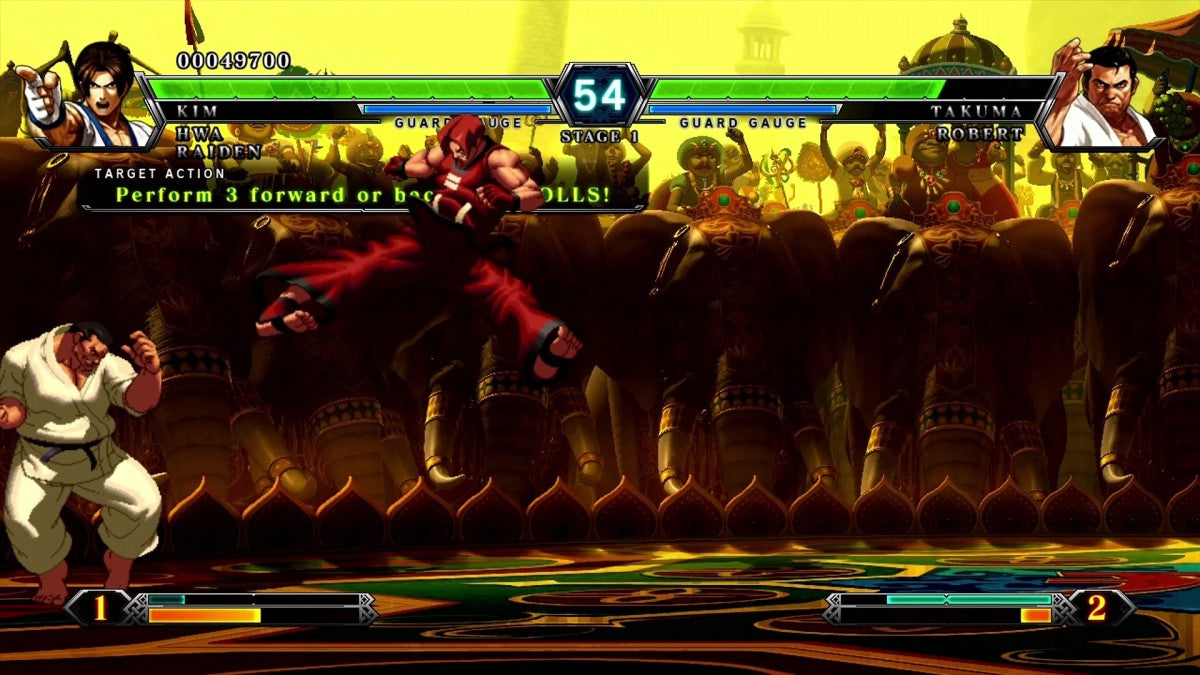 The King of Fighters XIII gameplay for Xbox 360 (X360) 2D fighting video game