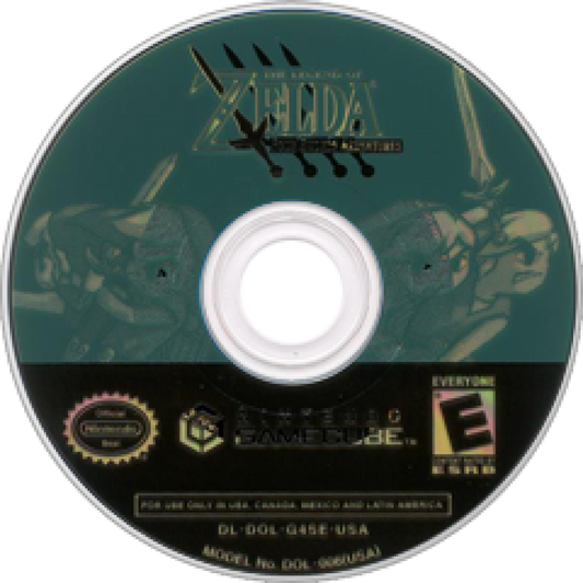 The Legend of Zelda: Four Swords Adventure – GameCube (GC) Front Cover Disc Art for this GameCube Video Game