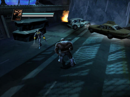 Marvel Nemesis The Rise of the Imperfects gameplay for Nintendo GameCube video game. 