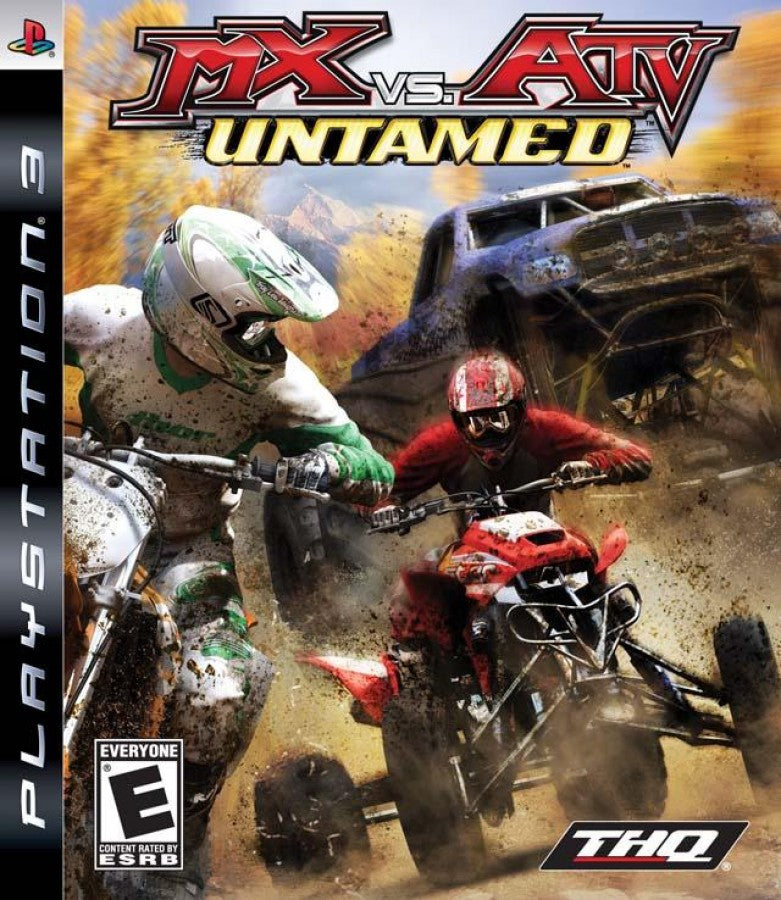 MX vs. ATV: Untamed cover art for PlayStation 3 (PS3) video game