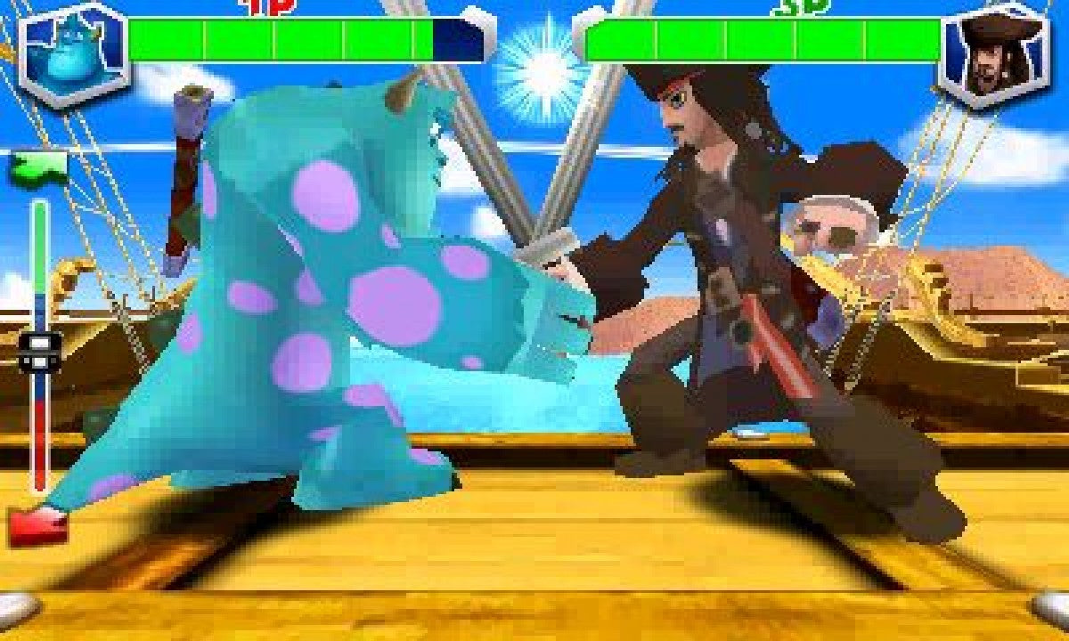 Disney Infinity: Toy Box Challenge gameplay for Nintendo 3DS (3DS) action adventure video game