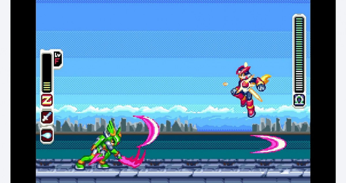 Mega Man Zero/ZX Legacy Collection – PlayStation 4 (PS4) video game gameplay, action platformer game