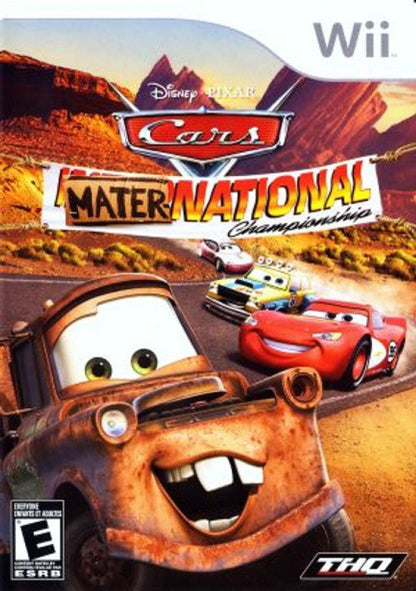 Disney Pixar Cars Mater-National Championship cover art for Nintendo Wii (Wii) video game