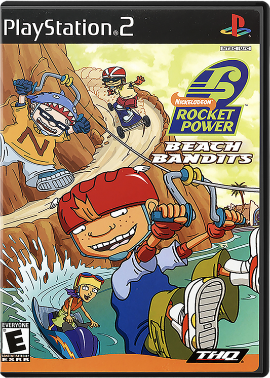 Rocket Power Beach Bandits cover art for PlayStation 2 (PS2) video game