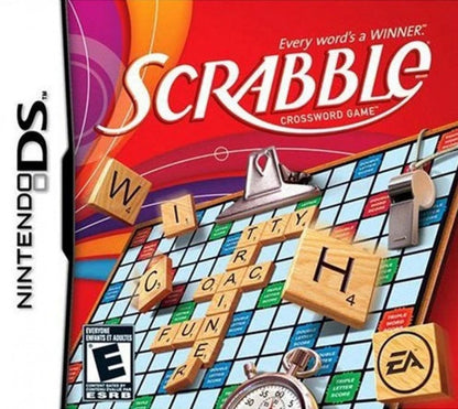 Scrabble cover art for Nintendo DS (DS) classic board game video game
