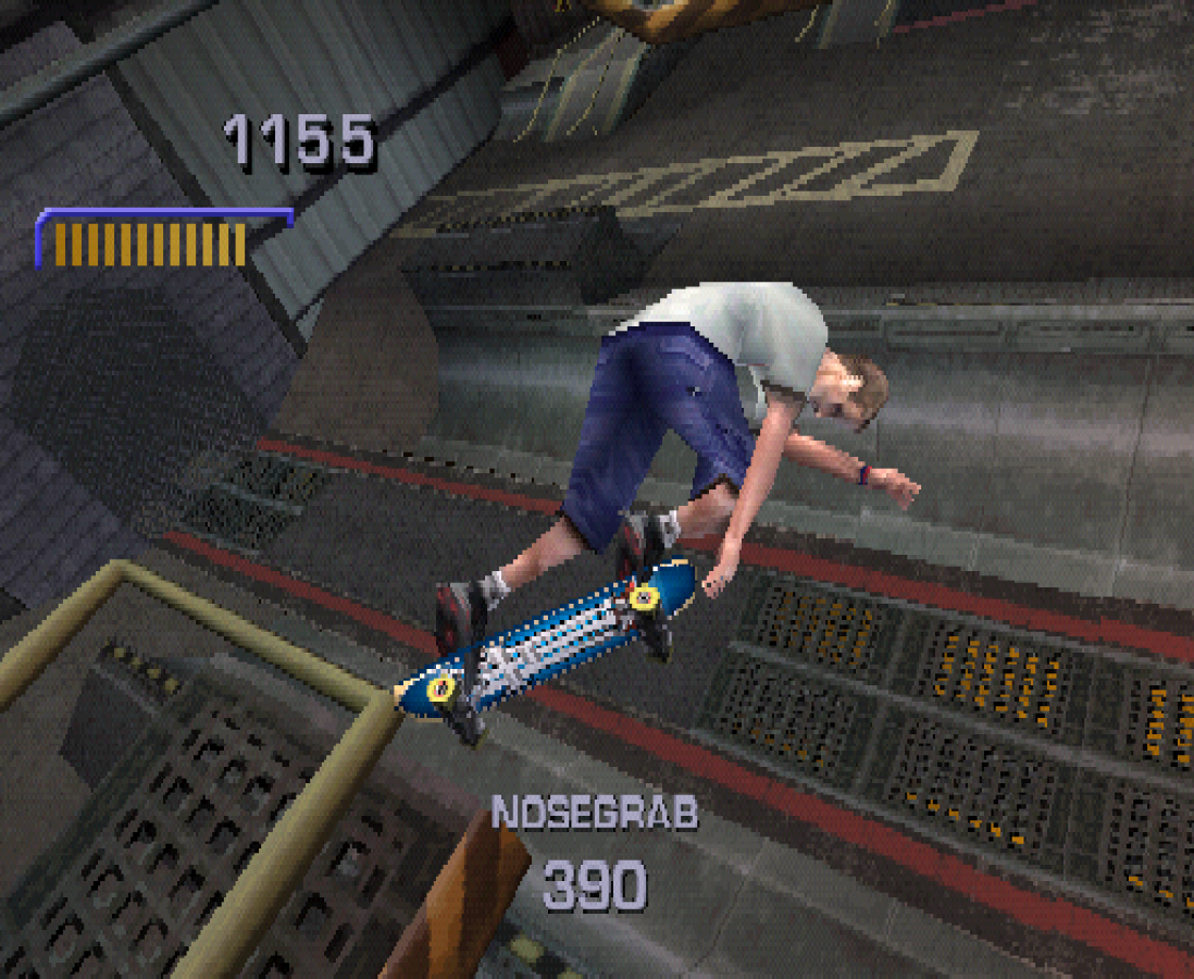 Tony Hawk’s Pro Skater 3 gameplay for PlayStation 1 PS1 video game, skateboarding sports action, trick-based gameplay, extreme sports classic