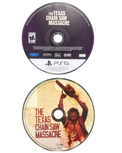 The Texas Chain Saw Massacre Collector's Edition Steelbook for PlayStation 5 asymmetrical multiplayer horror game featuring survivors versus the Slaughter family stealth gameplay and bonus collectible packaging discs