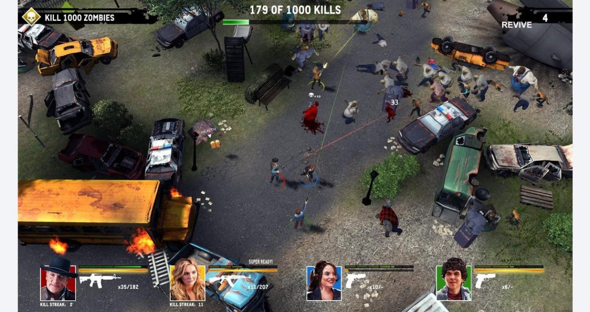 Zombieland Double Tap Road Trip Nintendo Switch NS for action shooter video game fans featuring twin stick arcade gameplay cooperative multiplayer zombie battles iconic characters fast paced combat humorous storytelling survival action and collectible gaming appeal gameplay